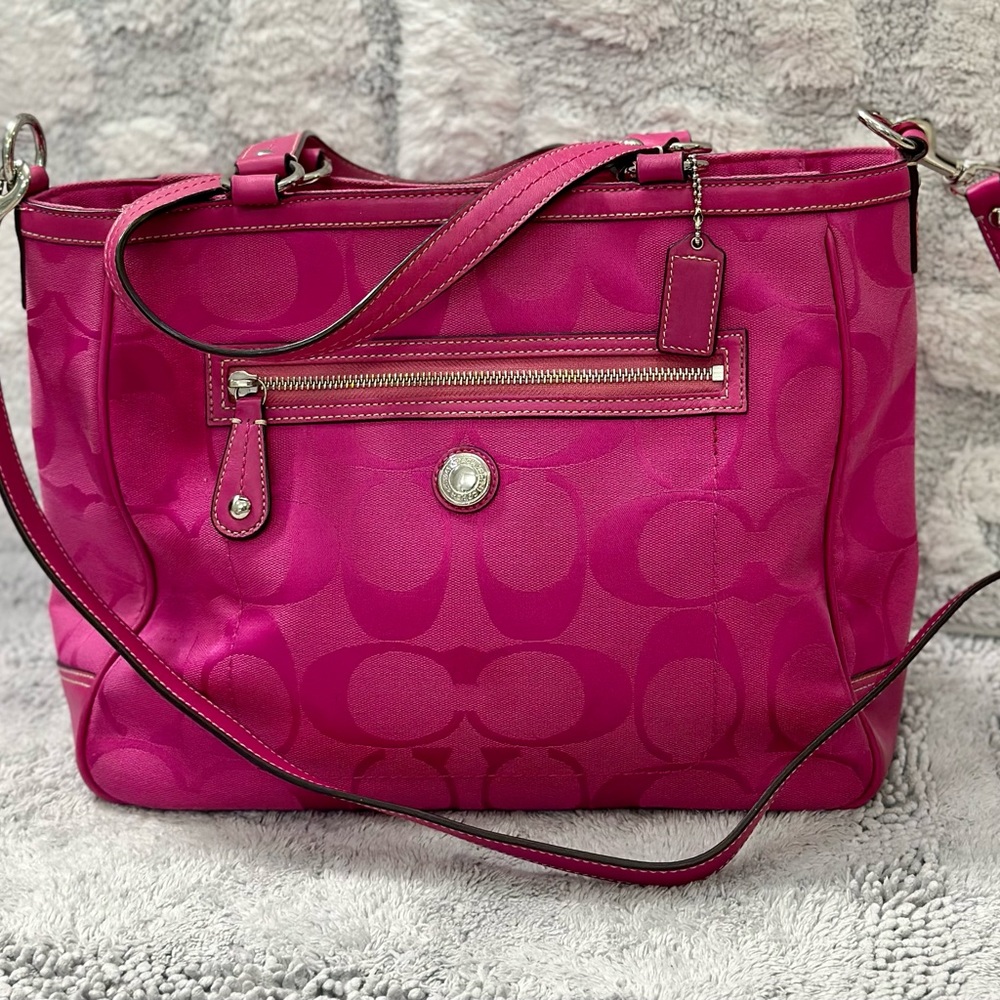 Barbie Pink Fuchsia Coach Bag
